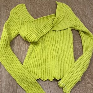 Amylynn Lime Green Knit